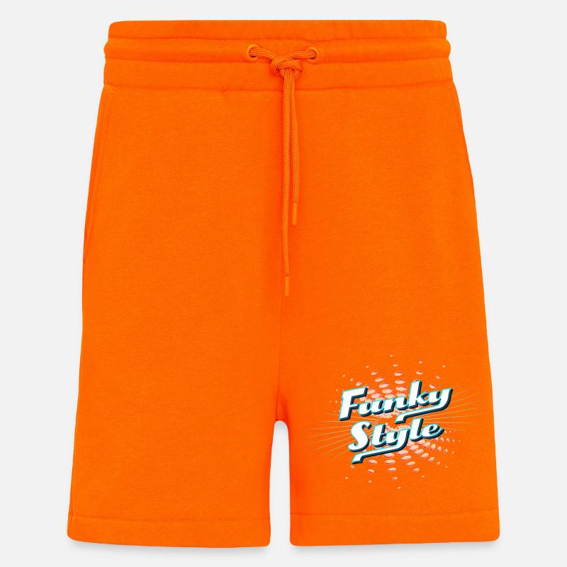 Funky Style - Shorts - made by SPREAD - SUNSET ORANGE