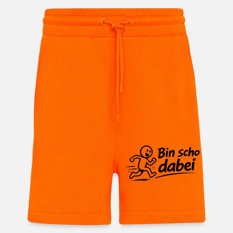 Bin scho dabei - Shorts - made by SPREAD - SUNSET ORANGE
