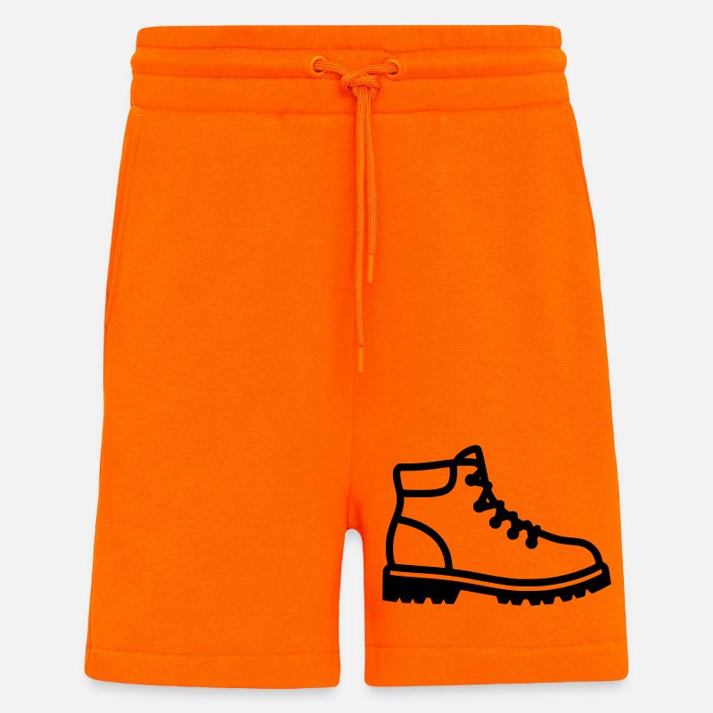 Wanderstiefel Schuh Profil - Shorts - made by SPREAD - SUNSET ORANGE