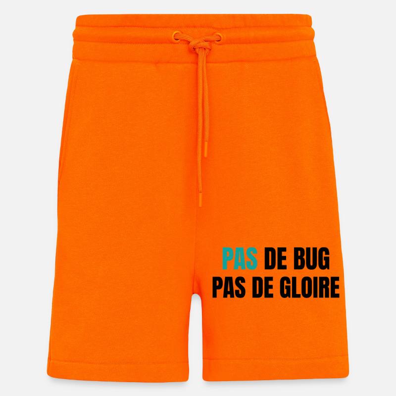 No bugs, no glory - Shorts - made by SPREAD - SUNSET ORANGE