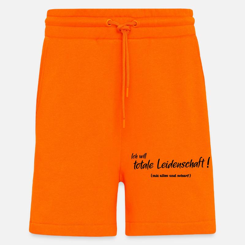 Totale Leidenschaft - Shorts - made by SPREAD - SUNSET ORANGE