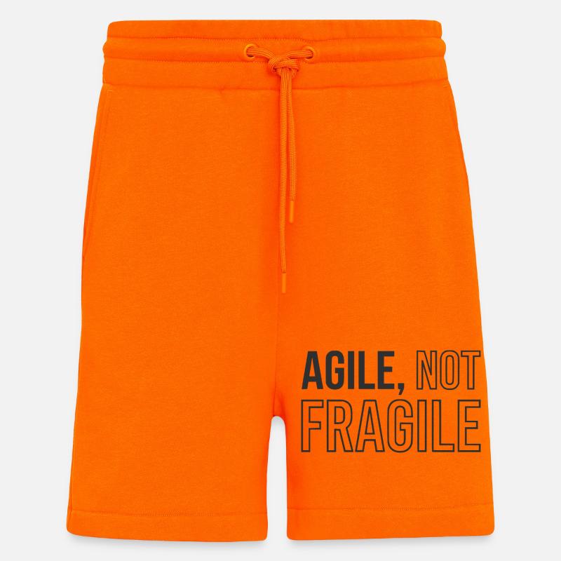 Agile Development, Scrum Agile Coach Tasse - Shorts - made by SPREAD - SUNSET ORANGE