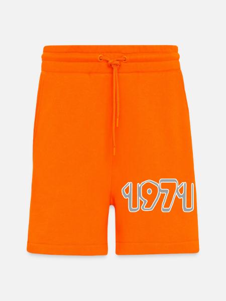 Year 1971 - Shorts - made by SPREAD - SUNSET ORANGE