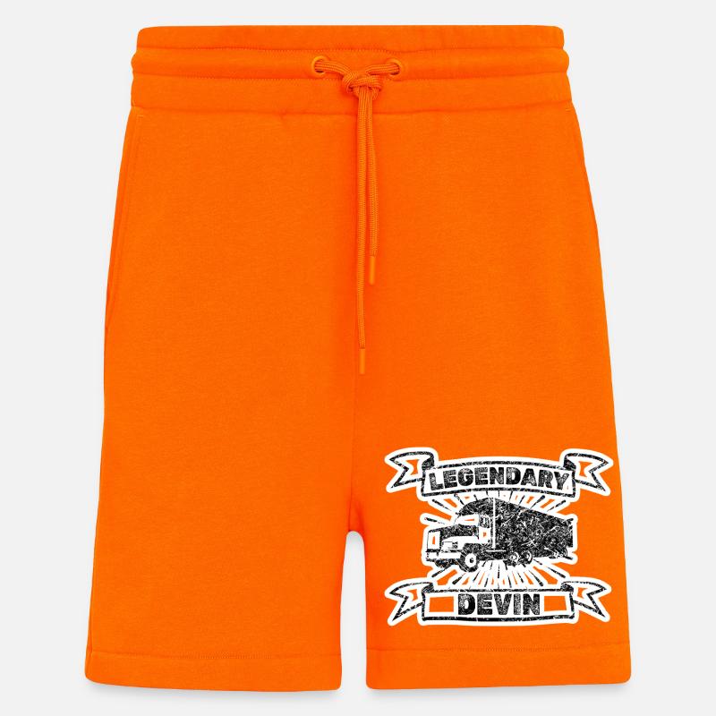 Devin als Brummi - Shorts - made by SPREAD - SUNSET ORANGE