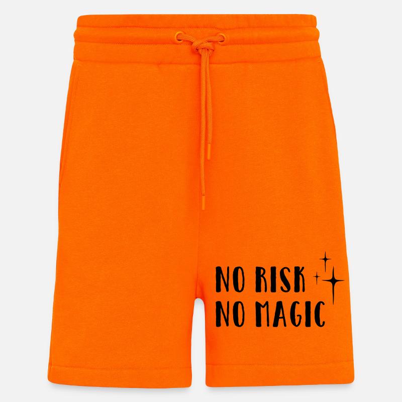 No Risk – No Magic - Shorts - made by SPREAD - SUNSET ORANGE