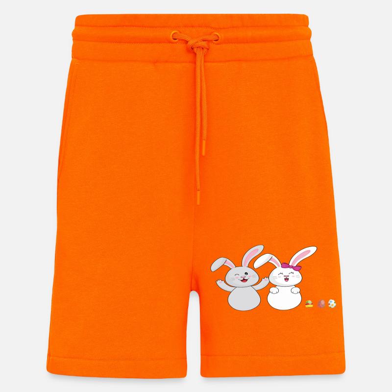 Cuddly bunny - Shorts - made by SPREAD - SUNSET ORANGE