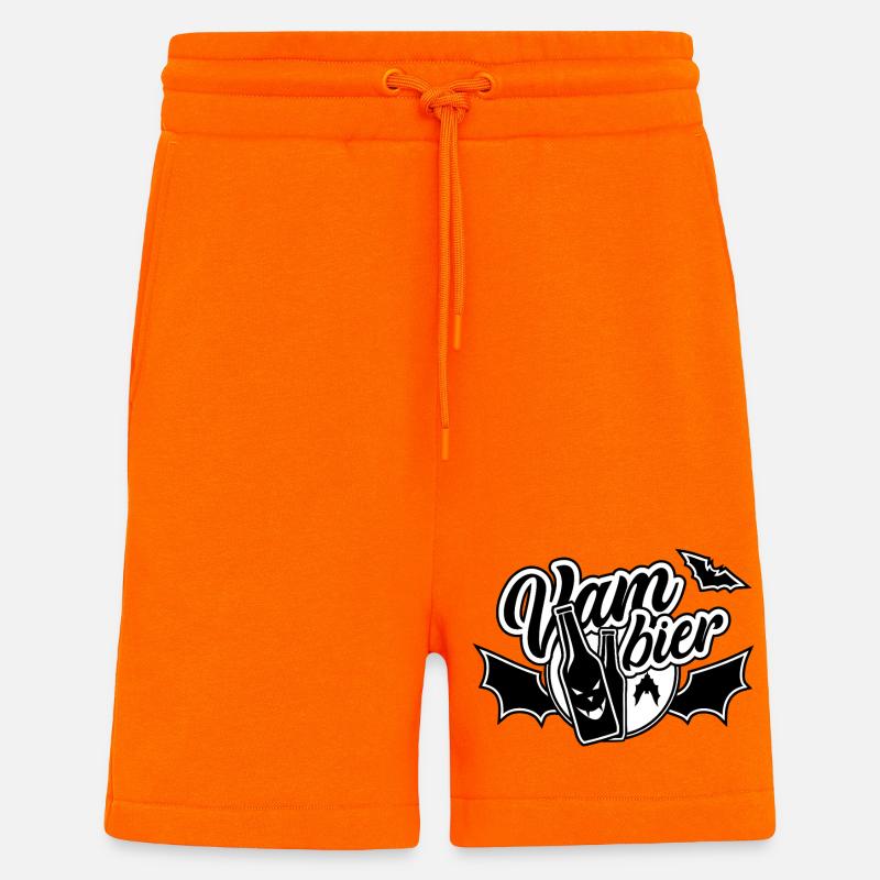 Vam-Bier, Bier, Vampier - Shorts - made by SPREAD - SUNSET ORANGE