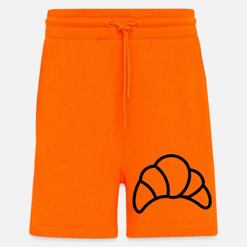 crescent - Shorts - made by SPREAD - SUNSET ORANGE