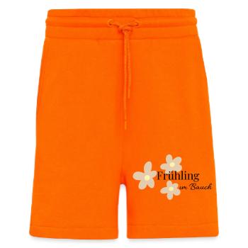 Printemps dans le ventre - Short bio décontracté fabriqué en UE - SUNSET ORANGE - Devant