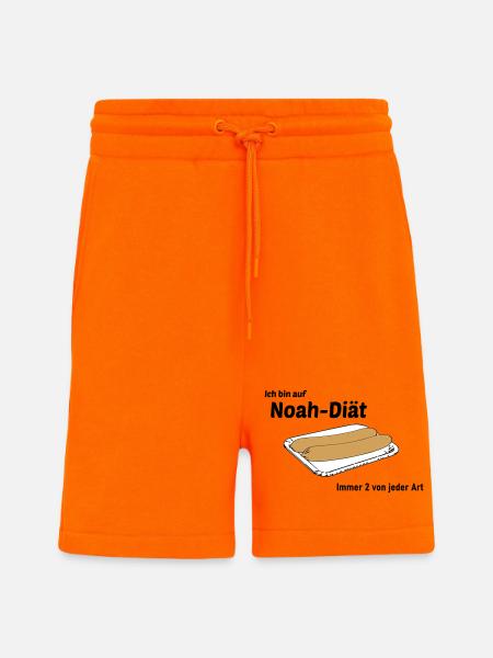 Noah Diaet - Shorts - made by SPREAD - SUNSET ORANGE