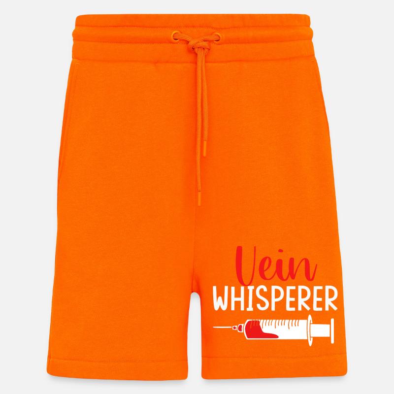 Blutspender Blut Blutspende - Shorts - made by SPREAD - SUNSET ORANGE