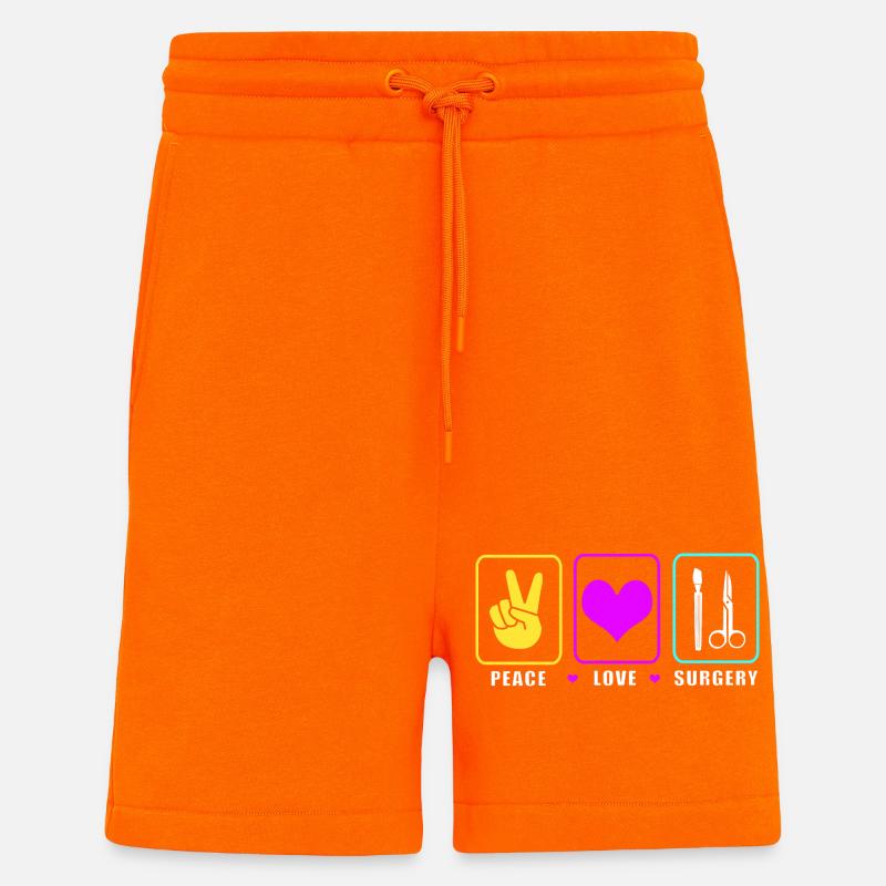 Chirurg Chirurgie CTA - Shorts - made by SPREAD - SUNSET ORANGE