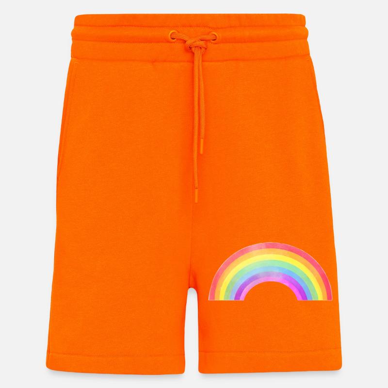 Regenbogenbogen  - Shorts - made by SPREAD - SUNSET ORANGE