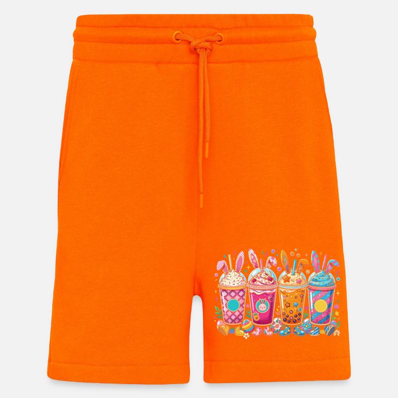 Easter Bunny Shake Set - Shorts - made by SPREAD - SUNSET ORANGE