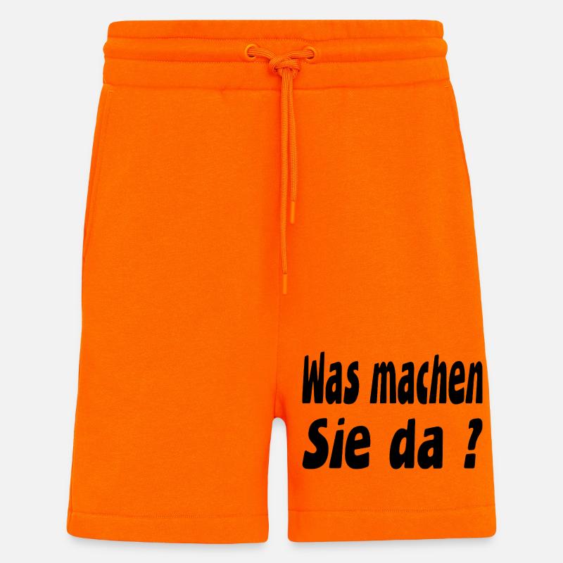 Work - Shorts - made by SPREAD - SUNSET ORANGE