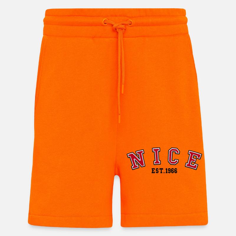 Nice, gegründet 1966 - Shorts - made by SPREAD - SUNSET ORANGE