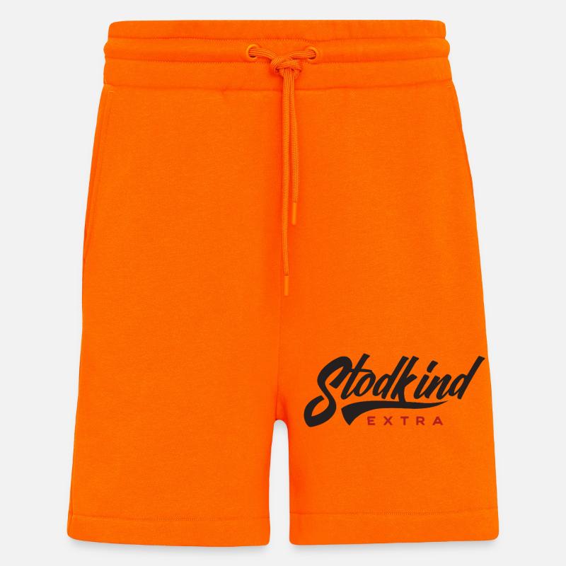 Stodkind Extra Black - Shorts - made by SPREAD - SUNSET ORANGE