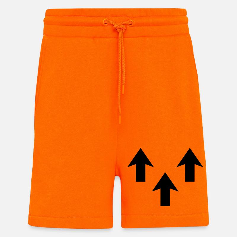 Arrows - Shorts - made by SPREAD - SUNSET ORANGE