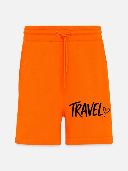 Voyager - Short bio décontracté fabriqué en UE - SUNSET ORANGE