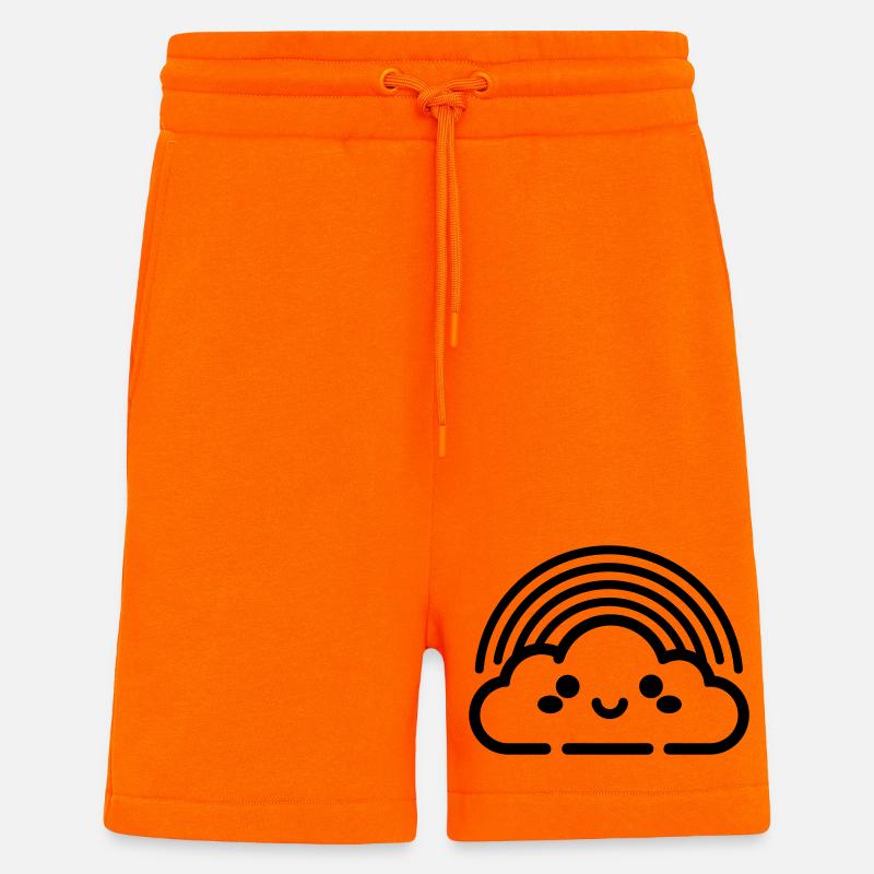 Regenbogen - Shorts - made by SPREAD - SUNSET ORANGE