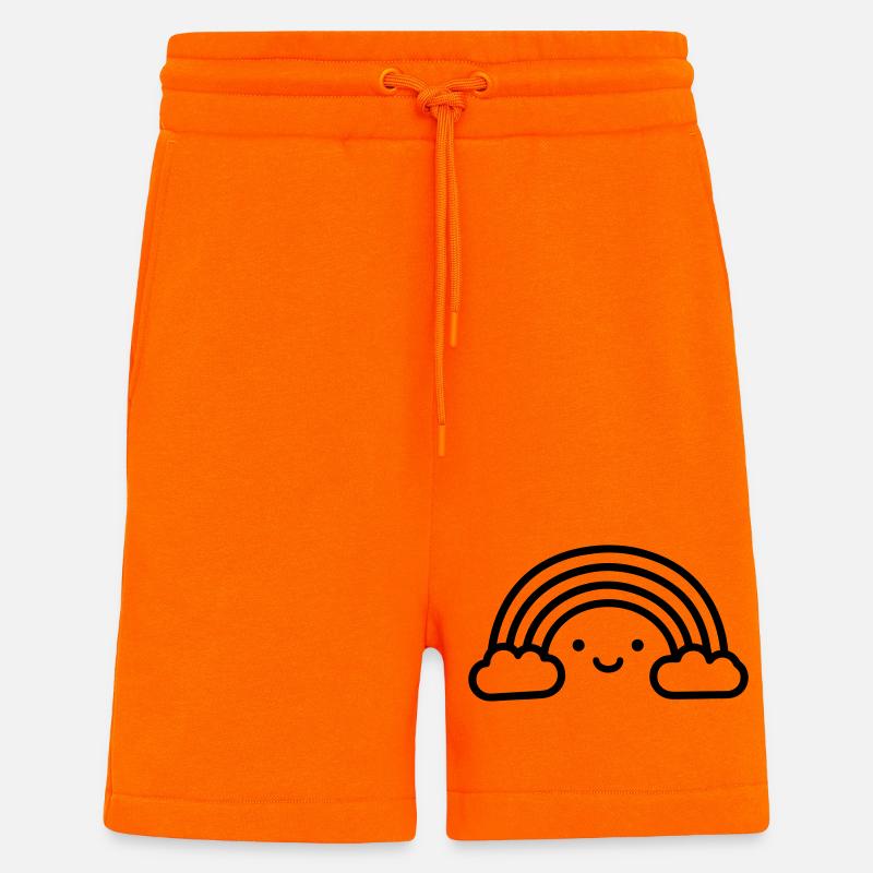 Regenbogen - Shorts - made by SPREAD - SUNSET ORANGE