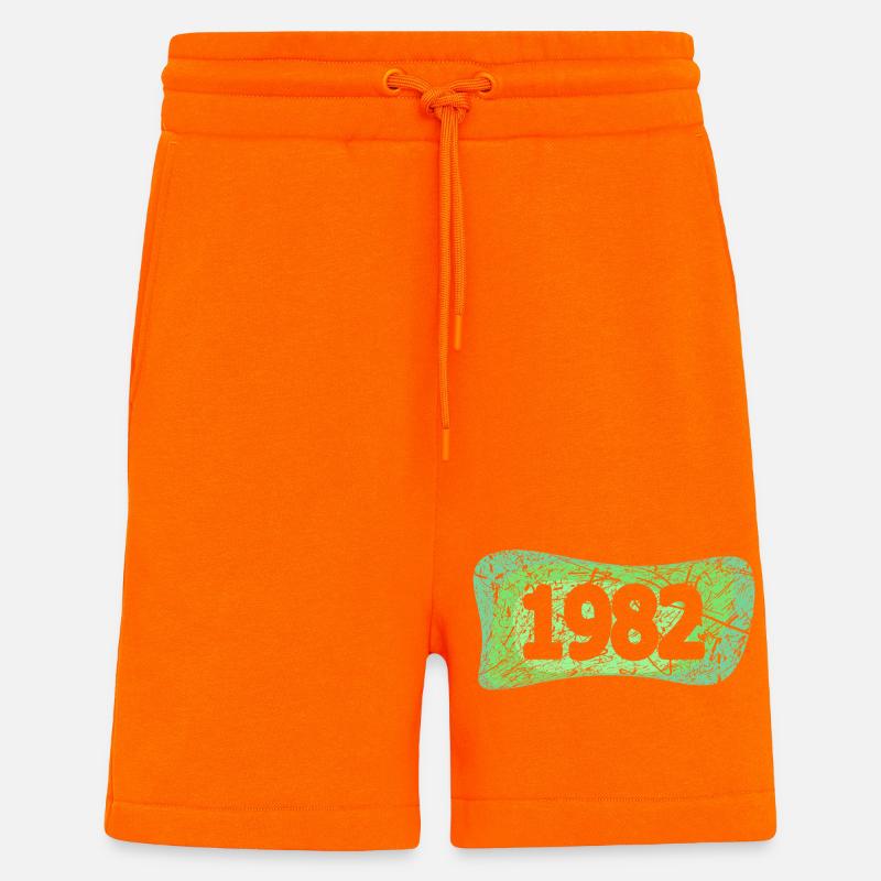 1982 - Shorts - made by SPREAD - SUNSET ORANGE