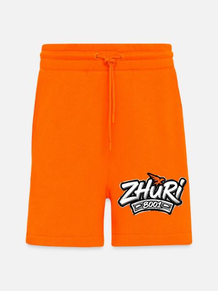 ZHURI Street Graffiti 8001 - Shorts - made by SPREAD - SUNSET ORANGE