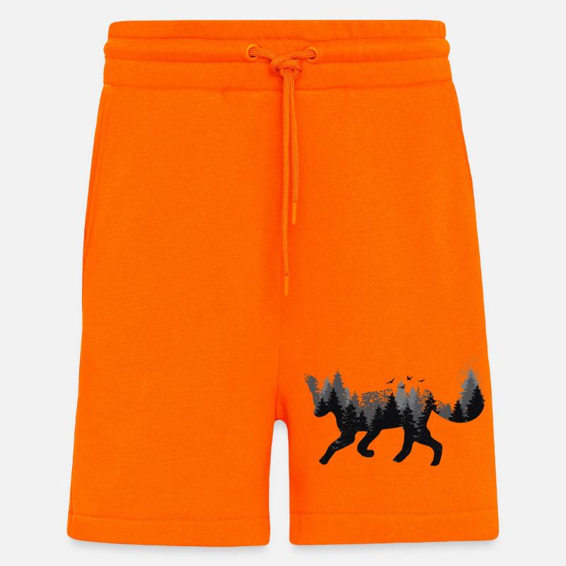 Fuchs & Wald - Shorts - made by SPREAD - SUNSET ORANGE