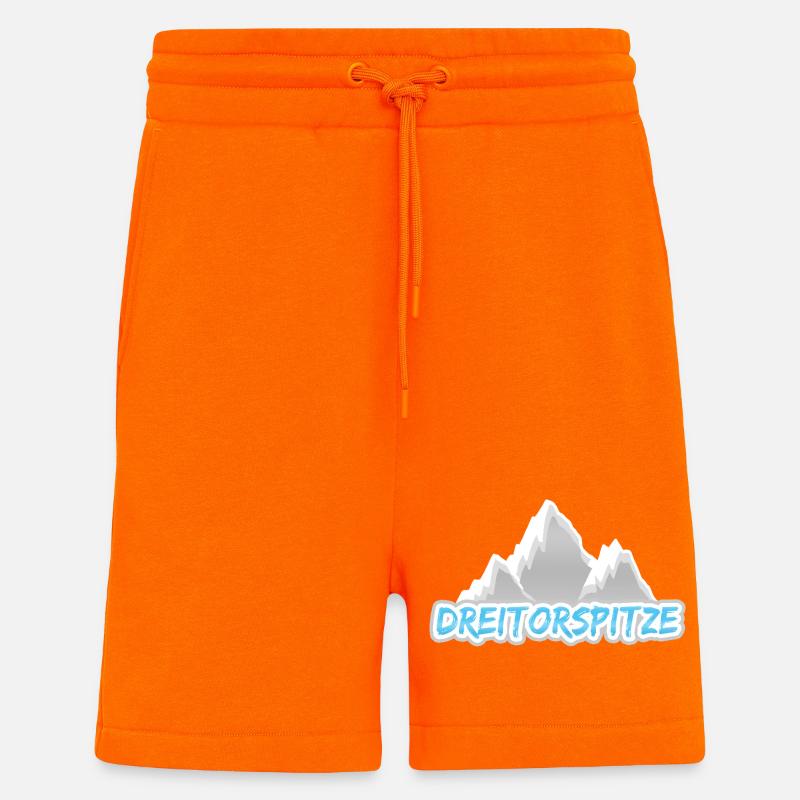 Geschenk für Dreitorspitze - Shorts - made by SPREAD - SUNSET ORANGE