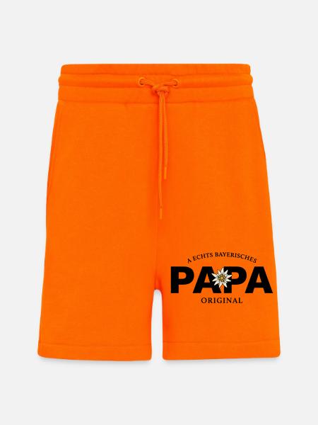 Bayerisches Original - Papa - Shorts - made by SPREAD - SUNSET ORANGE