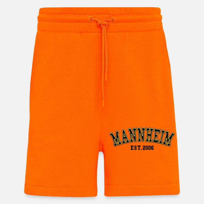 Mannheim Gründung 2006 - Shorts - made by SPREAD - SUNSET ORANGE