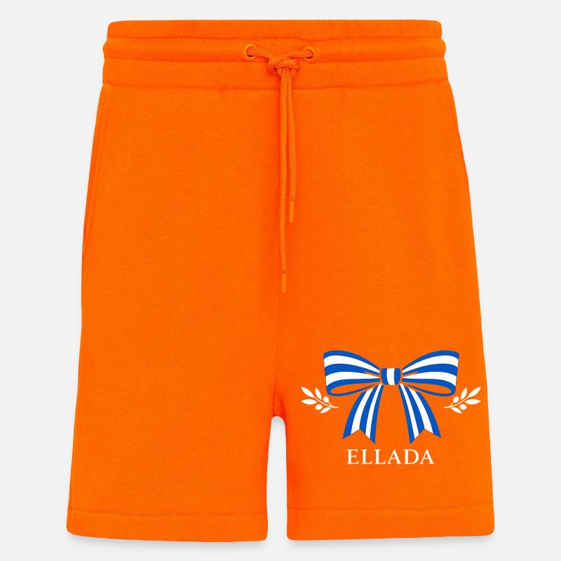 Ellada Loop - Shorts - made by SPREAD - SUNSET ORANGE