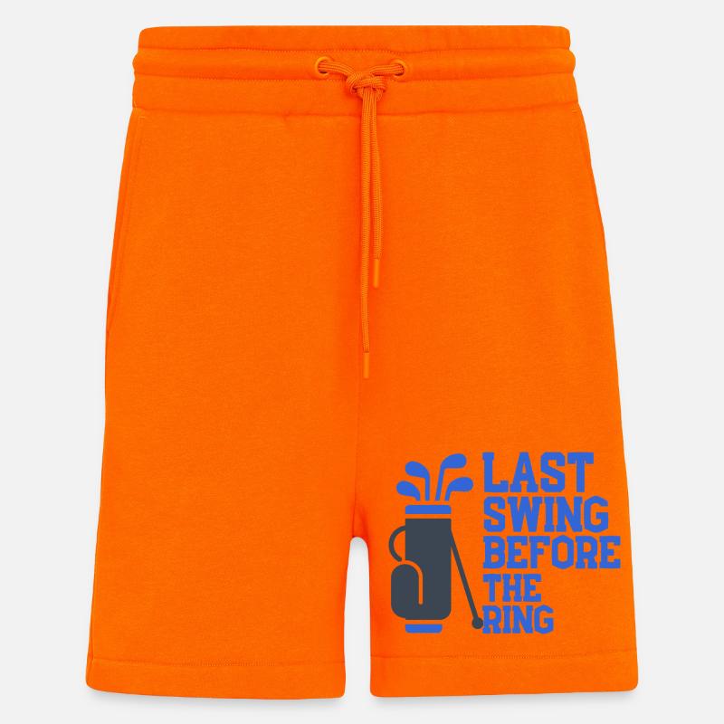 Last Swing Before The Ring - Shorts - made by SPREAD - SUNSET ORANGE
