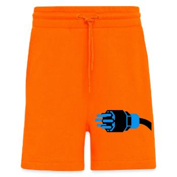 Starkstrom Stecker Elektriker - Shorts - made by SPREAD - SUNSET ORANGE - Vorne
