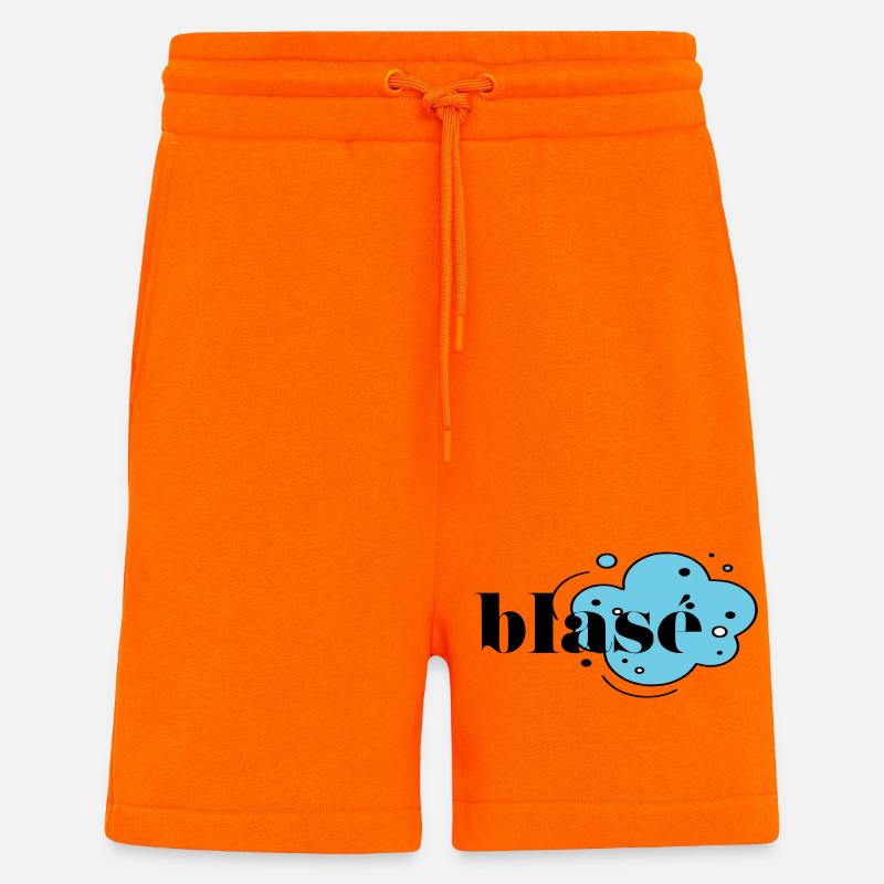 Blasé - Short bio décontracté fabriqué en UE - SUNSET ORANGE