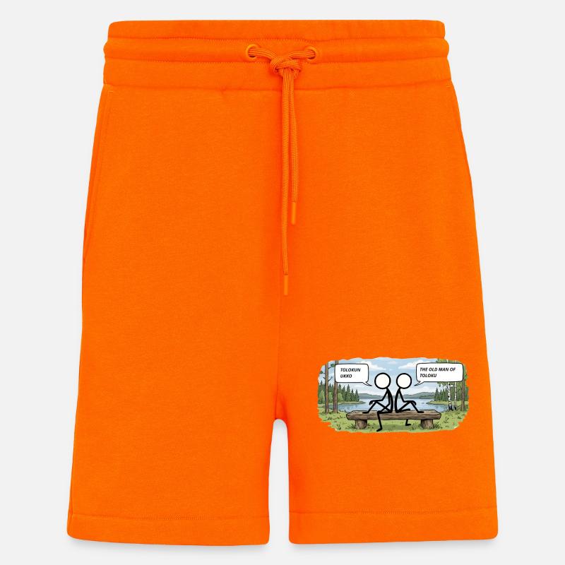 Savo Guys Duo 2 Tale Bank - Shorts - made by SPREAD - SUNSET ORANGE