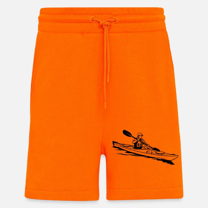 Kayaking - Shorts - made by SPREAD - SUNSET ORANGE