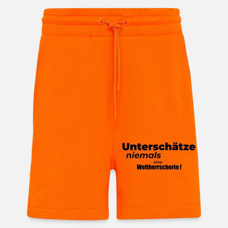 Weltherrscherin - Shorts - made by SPREAD - SUNSET ORANGE