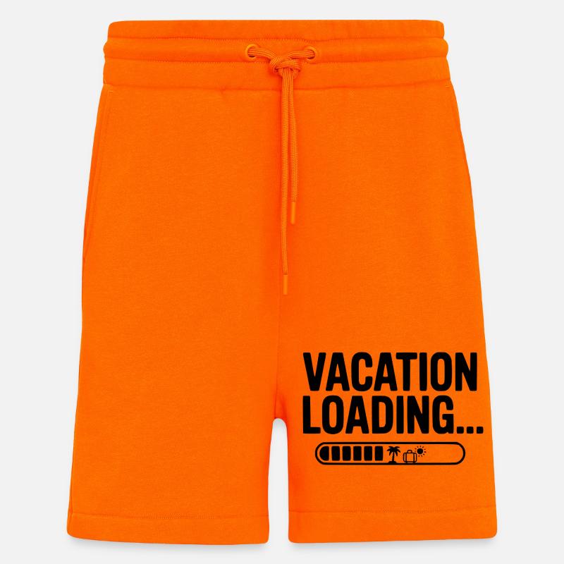 Urlaubsladen... - Shorts - made by SPREAD - SUNSET ORANGE