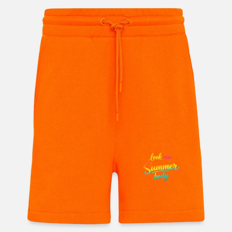 Schau, mein Sommerkörper! - Shorts - made by SPREAD - SUNSET ORANGE