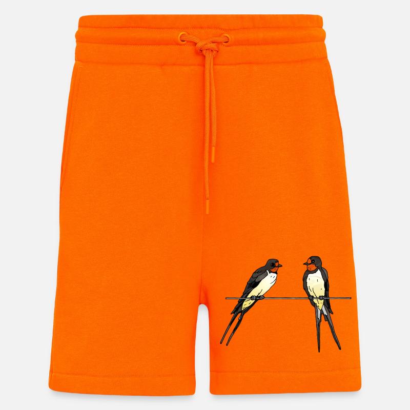 Schwalben - Shorts - made by SPREAD - SUNSET ORANGE