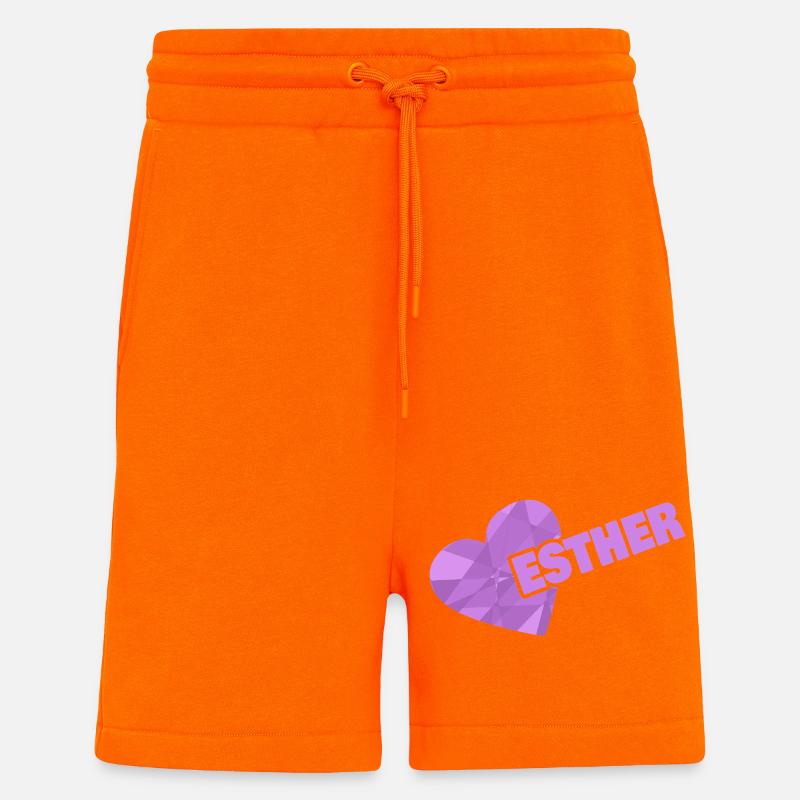 Esther as Kroenchen - Shorts - made by SPREAD - SUNSET ORANGE
