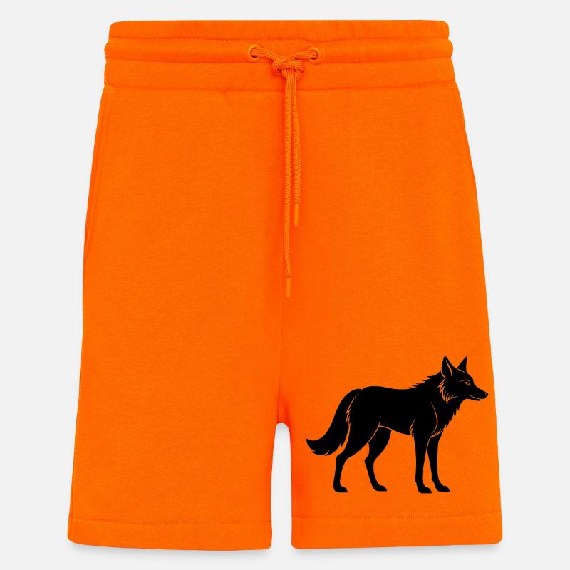 Kojote - Shorts - made by SPREAD - SUNSET ORANGE