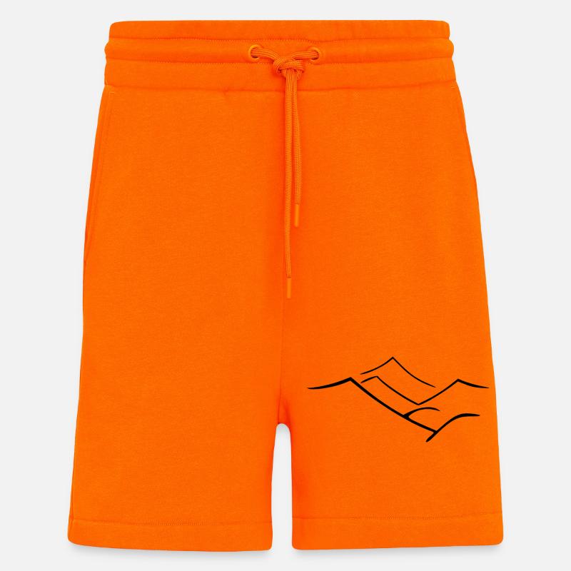 Düne - Shorts - made by SPREAD - SUNSET ORANGE