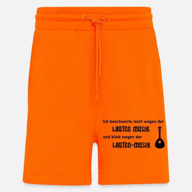Lautenmusik - Shorts - made by SPREAD - SUNSET ORANGE