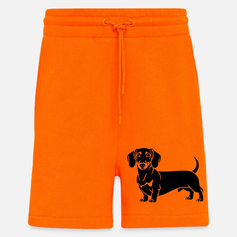 Dackel - Shorts - made by SPREAD - SUNSET ORANGE