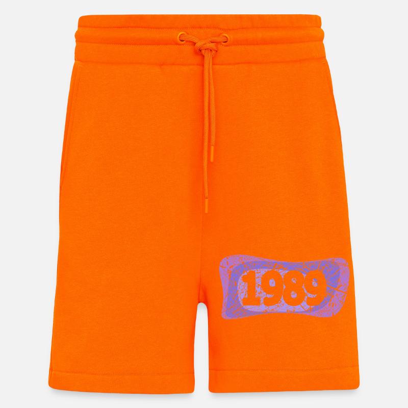 Class reunion 1989 - Shorts - made by SPREAD - SUNSET ORANGE
