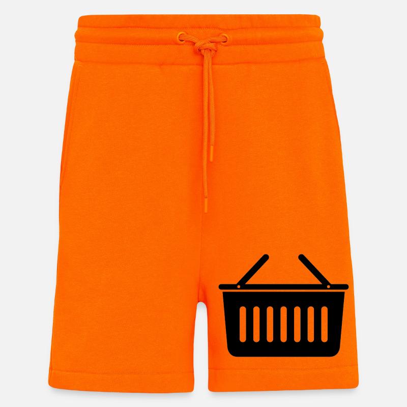 Grocery Basket - Shorts - made by SPREAD - SUNSET ORANGE