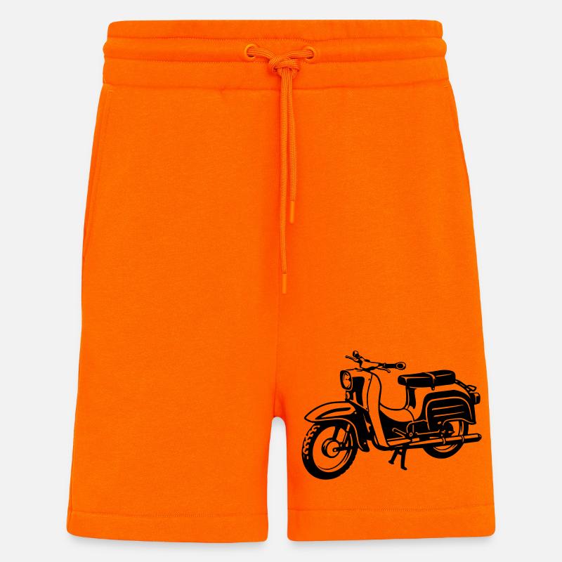 swallow - Shorts - made by SPREAD - SUNSET ORANGE