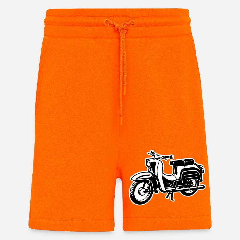 Schwalbe - zweifarbig - Shorts - made by SPREAD - SUNSET ORANGE